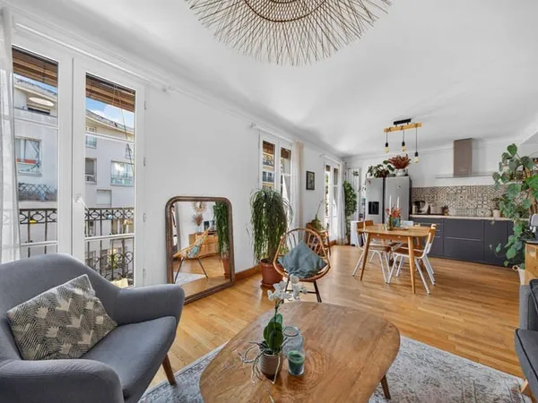 Appartement 3 pièces 56 m²