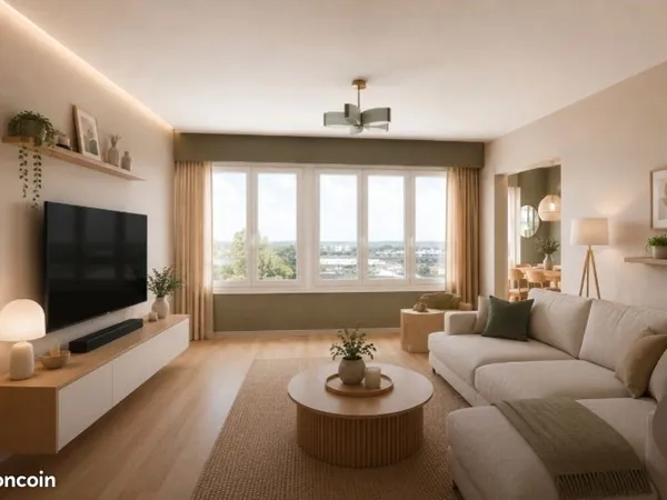 Appartement 81m2, 4 pièces