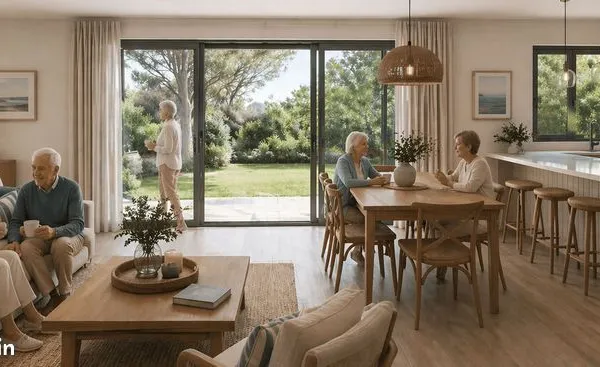 Appartement - 4 pièces - Gujan-Mestras centre-ville dans un écrin de verdure
