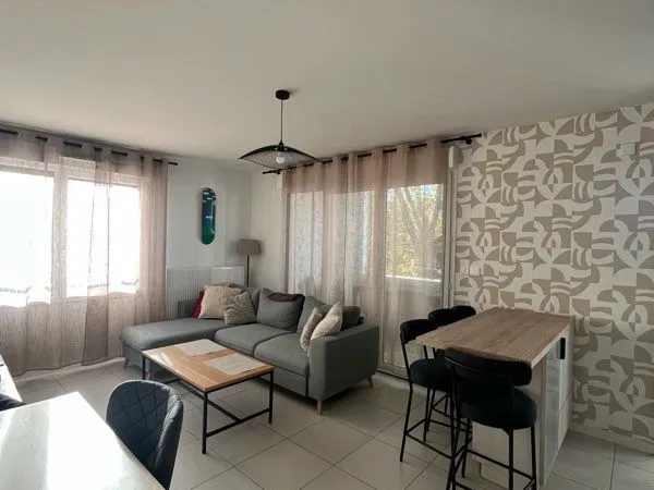 T2 48 m² lumineux - Balcon 13 m² - Parking couvert - Dax Gare