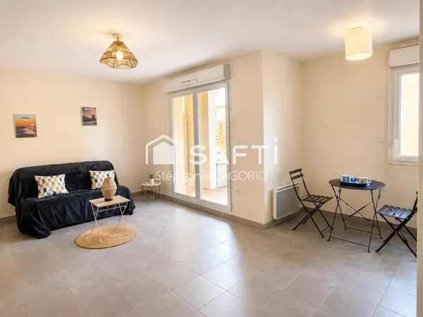 Appartement T2 de 44 m² avec parking