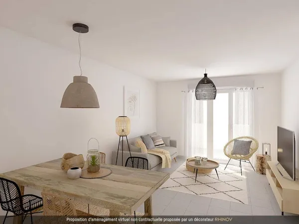 Appartement 2 pièces 42 m²