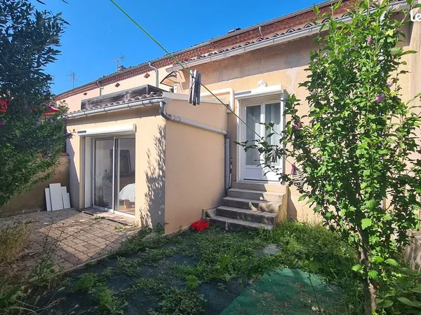 Appartement T2 avec jardin privatif et terrasse