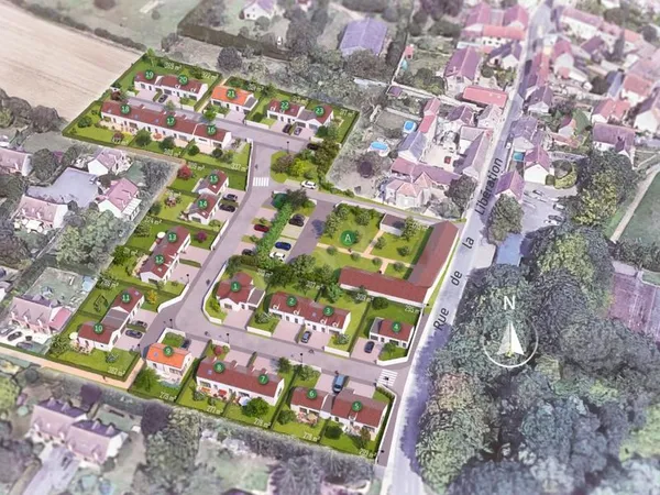 Terrain 324 m² Condecourt