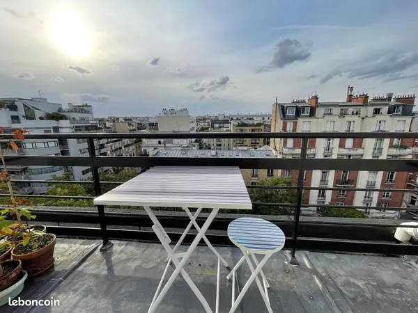 Studette 2 pièces 12 m²