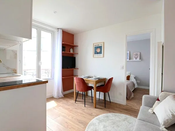 Appartement T2 meublé 75017 Paris