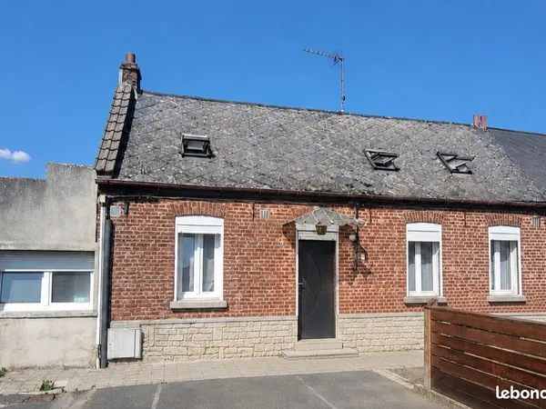 Loue maison deux chambres jardin