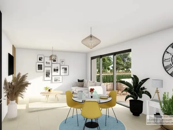 Maison neuve 3 pièces 63 m²