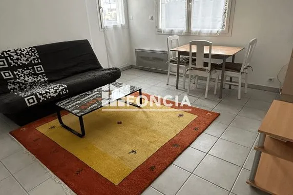 Appartement meublé 1 pièce 29 m²