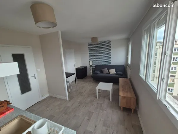 Studio lumineux Grammont 24m2