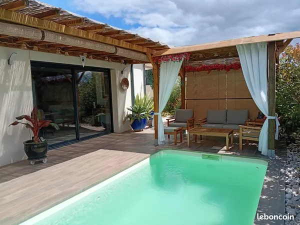Pavillon plein pied 95 m2 Piscine