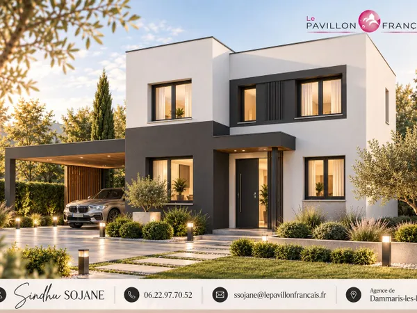 Terrain + maison 125 m²