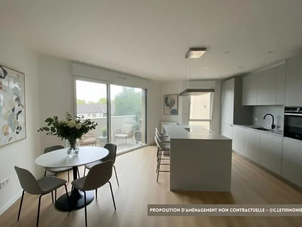 Appartement Betton - 3 pièces - 59.28 m2