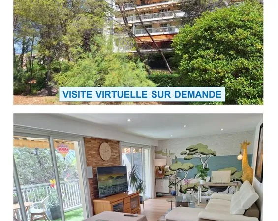 Saint-Raphaël - Valescure | Appartement 3 pièces de 76,6 m², rénové, avec balcon, cave et garage