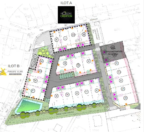 Terrain + maison 74 m²