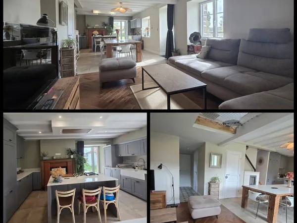 Maison 130m² au sol, 4 chambres - Calme absolu - Proche mer et commodités à Cherrueix