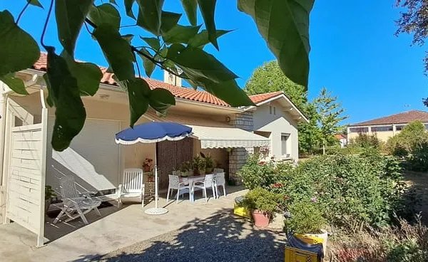Vente en viager occupé; villa de plain-pied 3 chambres + bureau proche de BARBOTAN LES THERMES 32