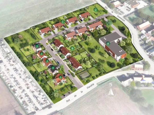 Terrain 581 m² Busnes