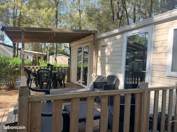 Mobile home Trigano Evo35 3 chambres climatisé année 2020