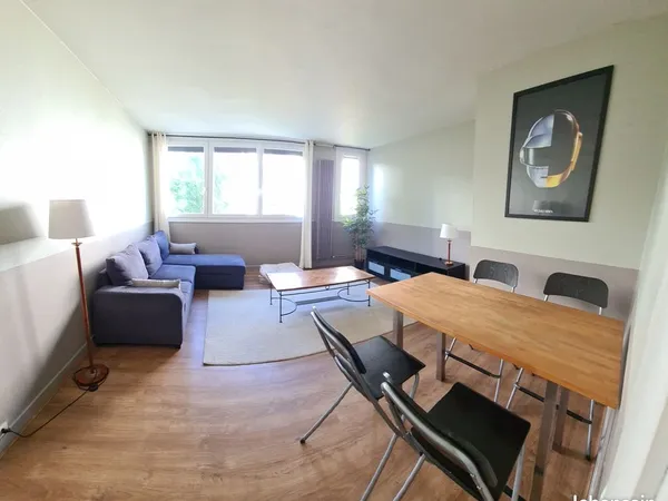 Appartement 3 pièces meublé