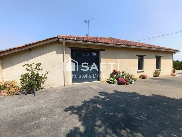 Maison de plain-pied 4 pièces 181 m²