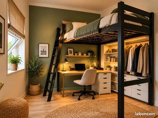 🏡 studio meublé refait à neuf - dijon / proche place darcy