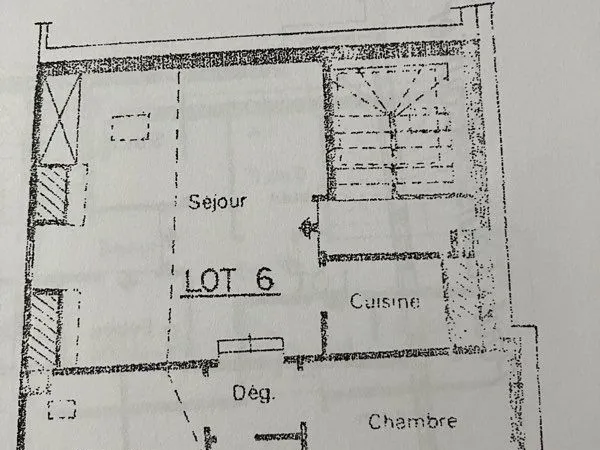 T3 vieux Tours (2 chambres)