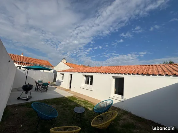 🏡 T2 meublé entièrement rénové - 820 toutes charges comprises - Beauvoir-sur-Mer