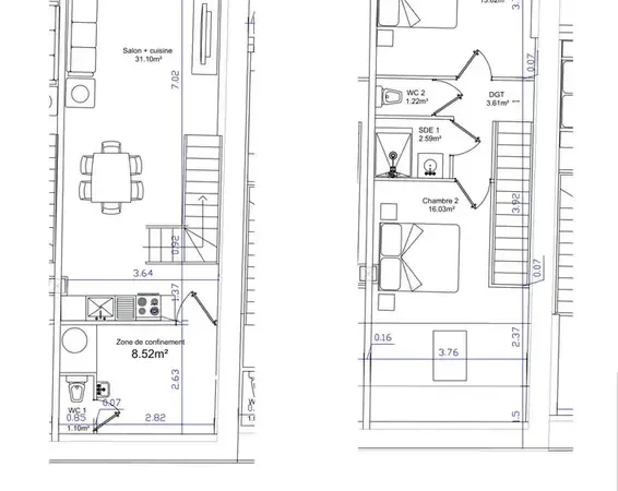 Maison 77.99 m2 LOT No4