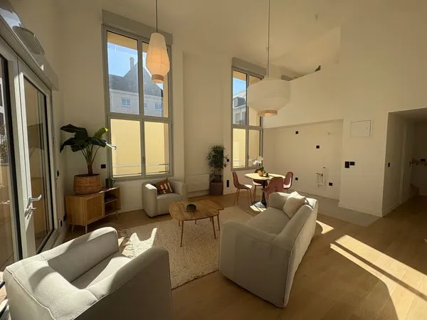LORIENT CENTRE - SUPERBE DUPLEX T3 AVEC TERRASSE, PARKING ET CAVES - RÉSIDENCE TRÉSOR