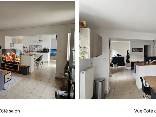 F2 avec cour privée