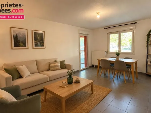 Appartement lumineux proche centre-ville dans résidence récente