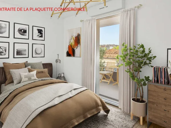 Appartement 2 pièces 39 m²