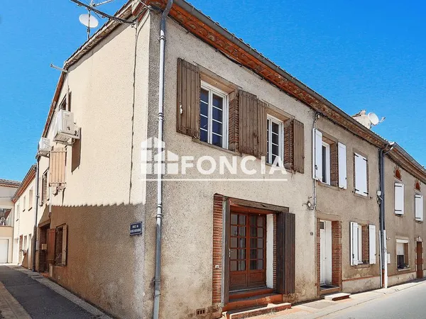VALDERIES Centre, maison avec terrain non attenant