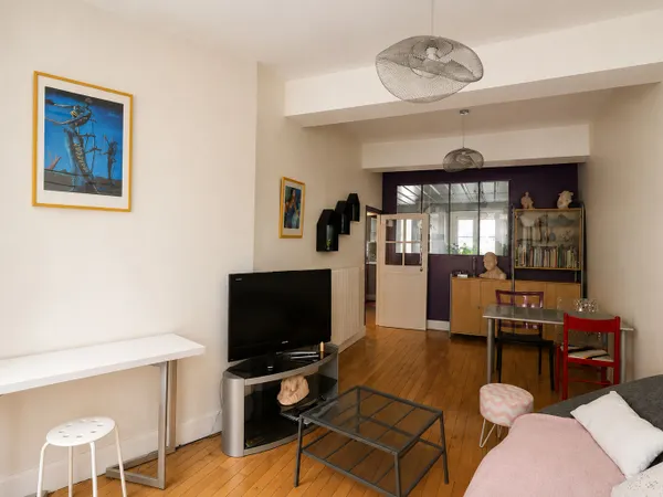 Appartement triplex Nevers, hyper centre, 4 chambres, garage double sécurisée, investissement, 2H30 