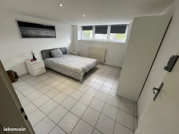 Chambre meublée 14 m² avec salle d'eau privative - colocation à Terville (57180) - 600 charges compr