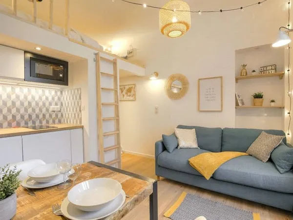 Studio 1 pièce 17 m²