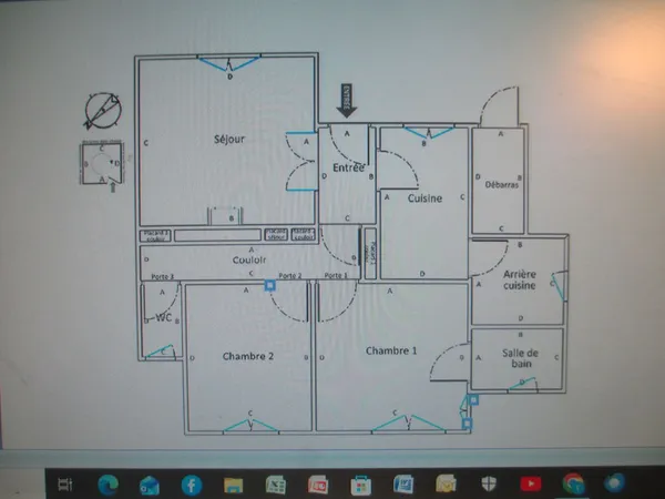 APPARTEMENT DE 73 m2 rue de la barrière St marc à ORLEANS