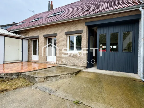 Maison 180m2 sur la commune de Fauquembergues à fort potentiel