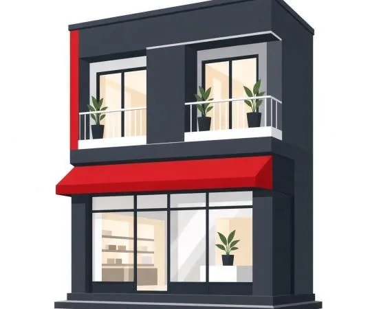Commerce alimentaire 397 m²