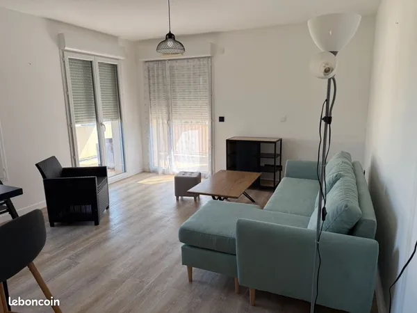 2 pièces meublé