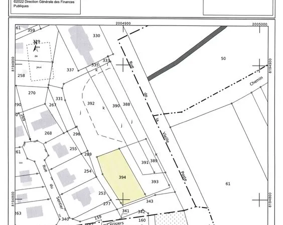 Terrain 771 m² Gungwiller
