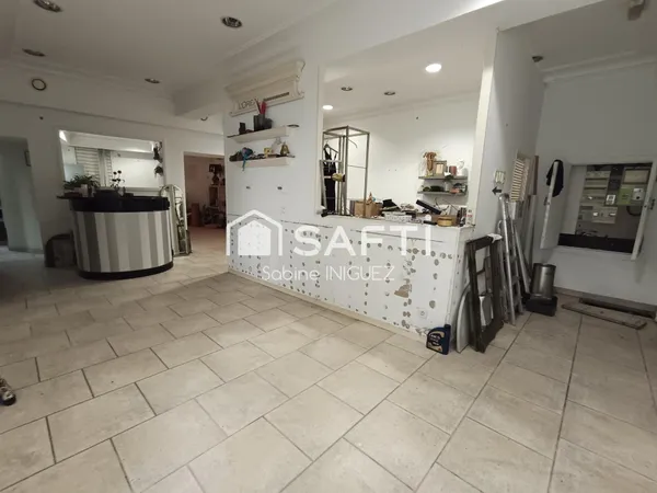 LOCAL COMMERCIAL + APPARTEMENT RENOVE