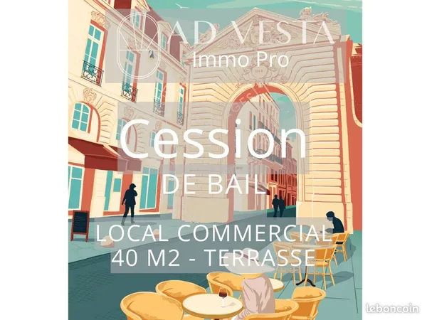 Local 40 m² Bordeaux