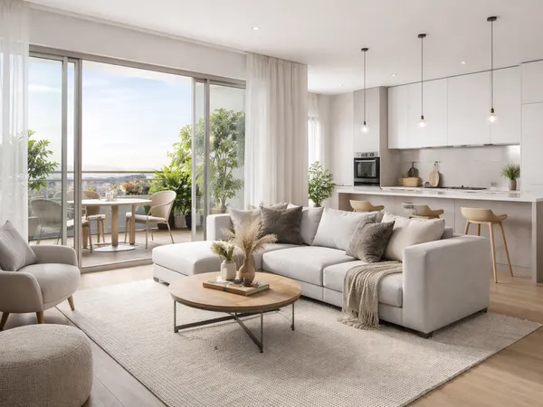 -- INCROYABLE RETOUR DE LOT 3 PIECES NEUF 65 M² TRAVERSANT + BALCON SUD LIVRAISON IMMEDIATE