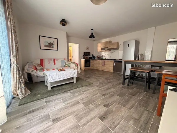 Appartement avec jardin animaux acceptés