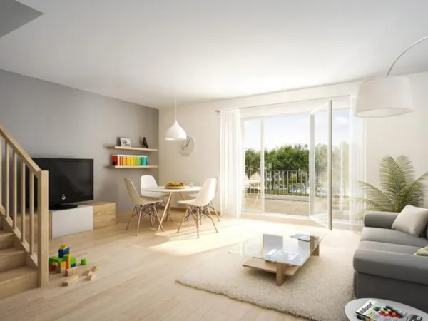 3 PIÈCES de 74m² + TERRASSE
