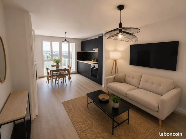 Chambre climatisé - Colocation 4P - Appartement 90m2