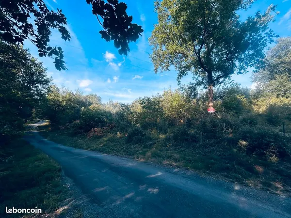 Vente terrain constructible de 1175 m²