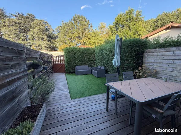 Appartement T4 77m2 avec jardin et garage